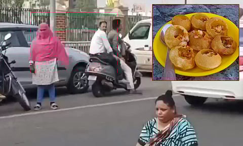 6-க்குப் பதில் 4 பானி பூரி: சாலையில் அமர்ந்து நீதி கேட்ட பெண்..! வீடியோ