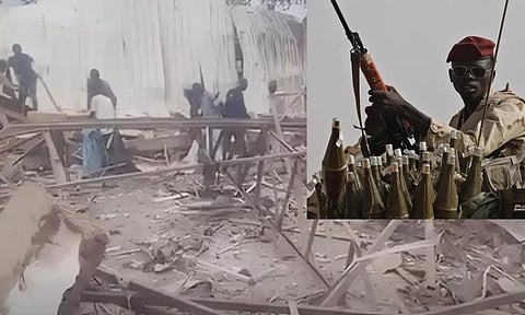 சூடான்: மசூதி மீது துணை ராணுவம் டிரோன் தாக்குதல் - 43 பேர் பலி