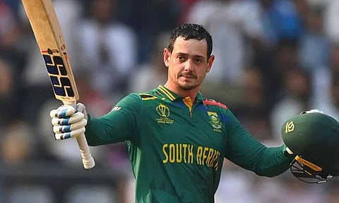 ஓய்வு முடிவை திரும்ப பெற்ற தென் ஆப்பிரிக்கா அணியின் அதிரடி வீரர் டி காக்