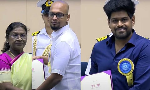 தேசிய விருது பெற்றனர் பார்க்கிங் பட தயாரிப்பாளர் மற்றும் இயக்குனர்