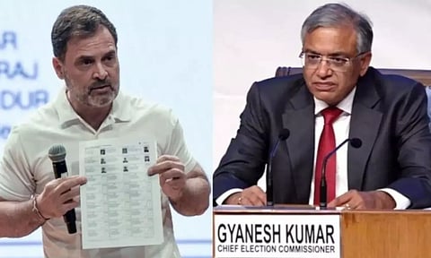 திருட்டை பிடித்த பிறகுதான் பூட்டுப்போட ஞாபகம் வந்ததா ஞானேஷ் ஜி? - ராகுல் கேள்வி