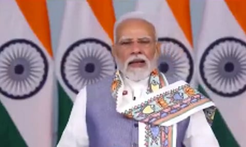 75 லட்சம் பெண்களுக்கு தலா ரூ.10 ஆயிரம் உதவி:  பீகார் மாநில அரசின் புதிய திட்டத்தை தொடங்கி வைத்தார் பிரதமர்