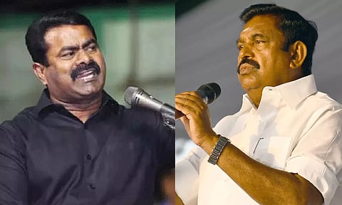 தமிழர்களுக்கே உரித்தான அறத்தை சீமான் கற்றுக்கொள்ள வேண்டும்- இ.பி.எஸ். கண்டனம்