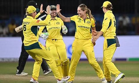 மகளிர் உலகக் கோப்பை: நியூசிலாந்தை வீழ்த்தி ஆஸ்திரேலியா அபார வெற்றி