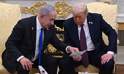 காசா மீது தாக்குதல் நடத்துவதை இஸ்ரேல் உடனடியாக நிறுத்த வேண்டும் - டிரம்ப்