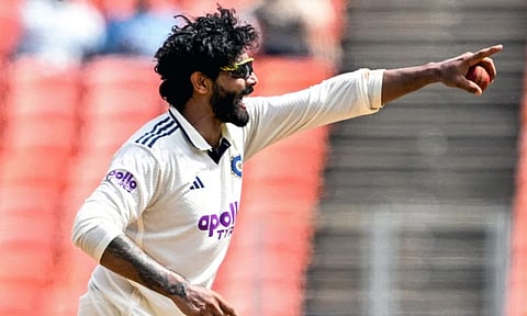 ஆட்டநாயகன் விருது: ராகுல் டிராவிட் சாதனையை சமன் செய்த ஜடேஜா