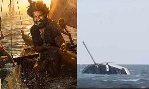 சூரியின் 'மண்டாடி' படப்பிடிப்பின் போது படகு கவிழ்ந்து விபத்து