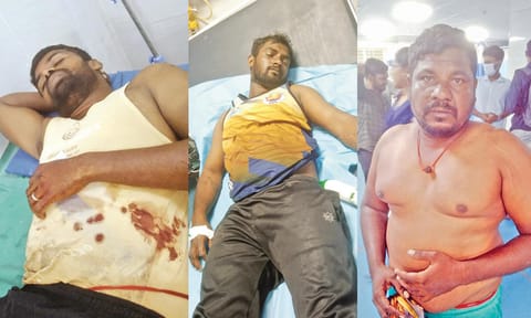 நாகை மீனவர்கள் மீது இலங்கை கடற்கொள்ளையர்கள் தாக்குதல்