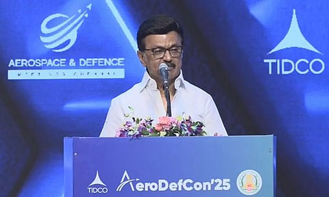 இந்திய விண்வெளித் துறை வளர்ச்சிக்கு உறுதுணையாக இருப்போம்! - உற்பத்தித் துறையில் LEADER-ஆக மாறி வரும் தமிழ்நாடு : மு.க.ஸ்டாலின்