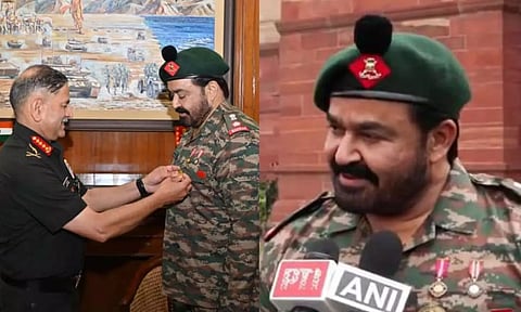 VIDEO: ராணுவத் தளபதியிடமிருந்து மோகன்லாலுக்கு கிடைத்த கௌரவம்!