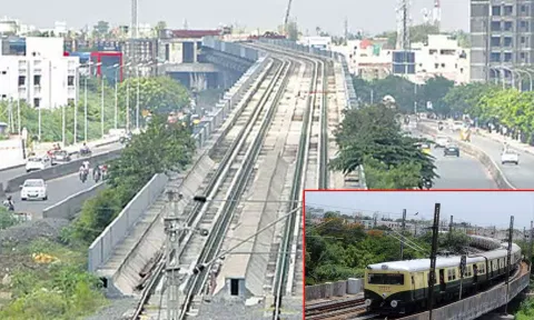 நடக்கும் என்று நம்புவோமாக! - ஜனவரியில் வேளச்சேரி- பரங்கிமலை பறக்கும் ரெயில் சேவை