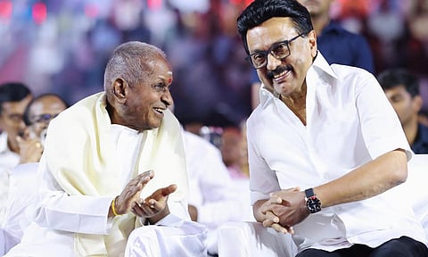 இசைஞானி மீது இருப்பது கலைப்பாசம்.. தமிழ்ப்பாசம்..!- முதலமைச்சர் மு.க.ஸ்டாலின்