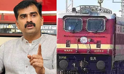 திருவெறும்பூரில் அனைத்து அதிவிரைவு ரெயில்களும் நின்று செல்ல நடவடிக்கை எடுப்பேன்- துரை வைகோ