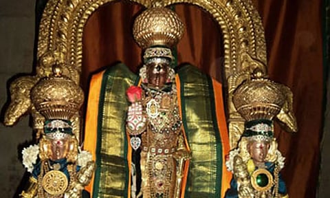 ரோகிணி தேவி வழிபட்ட பாண்டவதூத பெருமாள்