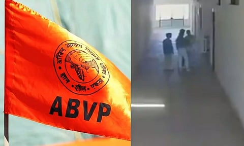 கல்லூரி மாணவிகள் உடை மாற்றுவதை ரகசியமாக படம்பிடித்த ABVP தலைவர்கள் மூவர் கைது!