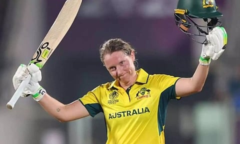 அதிவேக சதத்தில் 2-வது இடம்: ஆஸ்திரேலிய கேப்டன் அலிசா ஹீலி சாதனை