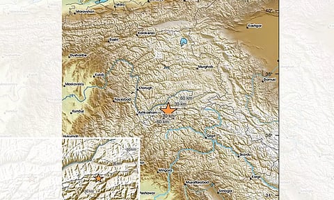ஆப்கானிஸ்தானில் 5.6 ரிக்டர் அளவில் நிலநடுக்கம்