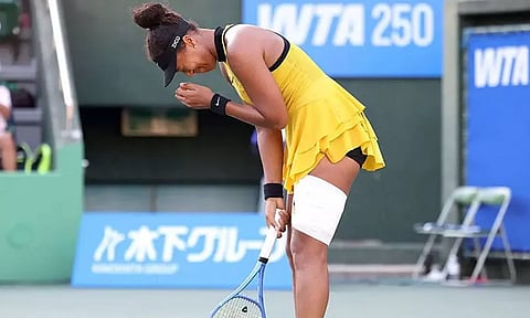 ஜப்பான் ஓபன் டென்னிஸ்: காலிறுதியில் காயத்தால் விலகிய நவோமி ஒசாகா