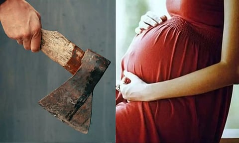 ரத்தம் குடித்த சாதி வெறி.. நிறைமாத கர்ப்பிணி மருமகளை கோடரியால் கொலை செய்த மாமனார் கைது