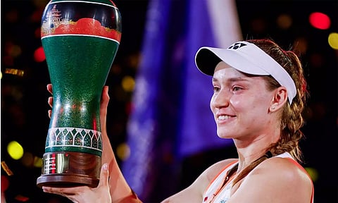 நிங்போ ஓபன் டென்னிஸ்: சாம்பியன் பட்டம் வென்றார் ரிபாகினா