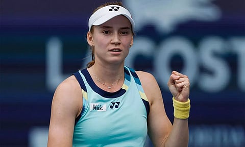 ஜப்பான் ஓபன் டென்னிஸ்: காலிறுதிக்கு முன்னேறினார் ரிபாகினா