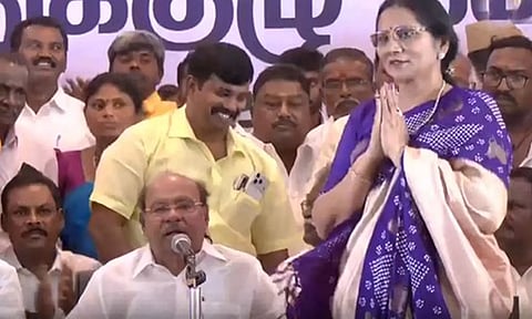 பாமகவின் வளர்ச்சிக்கு உறுதியாக பாடுபடுவேன்..!- ஸ்ரீகாந்தி