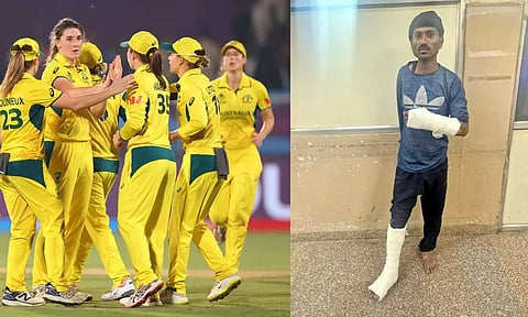 ஆஸ்திரேலிய வீராங்கனைகளிடம் அத்துமீறிய வாலிபரால் பரபரப்பு