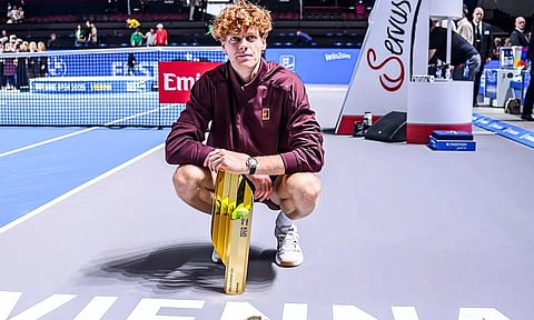 வியன்னா ஓபன் டென்னிஸ்: சாம்பியன் பட்டம் வென்றார் சின்னர்