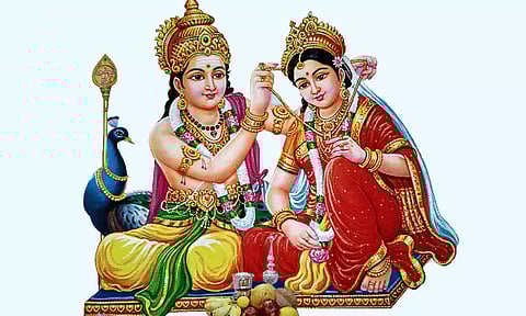 முருகன்-தெய்வானை திருக்கல்யாணம்