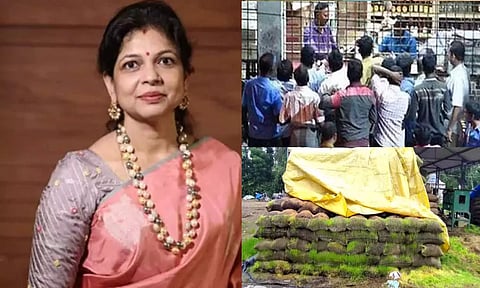 டாஸ்மாக் கடைகளுக்கு கொடுக்கும் முக்கியத்துவத்தை நெல் கொள்முதல் நிலையங்களுக்கு கொடுப்பதில்லை- சவுமியா அன்புமணி