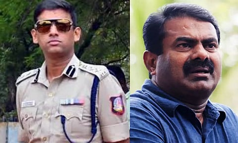 வருண்குமார் ஐபிஎஸ் அதிகாரியாக இருக்க தகுதியற்றவர்: நீதிமன்றத்தில் சீமான் பதில் மனு