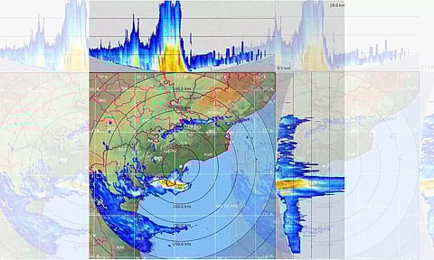 மோன்தா புயல் கரையை கடக்க தொடங்கியது: மழையுடன் பலத்த காற்று வீசி வருகிறது
