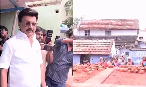 மாணவி பிரேமாவுக்கு 'கலைஞர் கனவு இல்லம்' திட்டத்தில் வீடு கட்டும் பணியை ஆய்வு செய்த முதலமைச்சர்