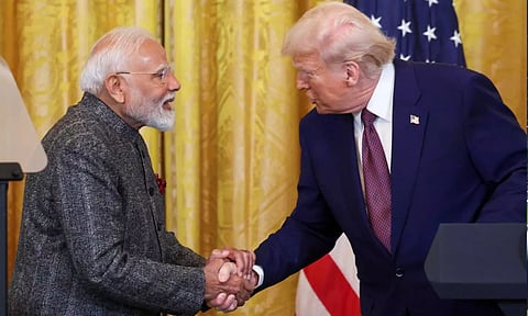 ரஷியாவிடம் இருந்து எண்ணெய் வாங்குவதை குறைப்பதில் இந்தியா சிறப்பாக செயல்பட்டுள்ளது - டிரம்ப் பாராட்டு