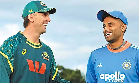 2-வது 20 ஓவர் கிரிக்கெட்டில் இந்தியா-ஆஸ்திரேலியா இன்று மோதல்
