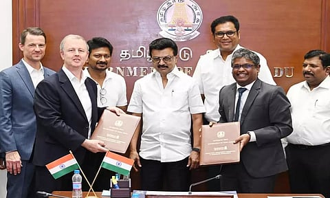 ரூ.3250 கோடி முதலீட்டில் வாகன என்ஜின் உற்பத்தி தொழிற்சாலை- முதலமைச்சர் முன்னிலையில் புரிந்துணர்வு ஒப்பந்தம்