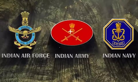 முப்படைகளும் சேர்ந்து நடத்தும் 'திரிசூல்' ராணுவப் பயிற்சி காட்சிகளை வெளியிட்ட இந்திய ராணுவம்