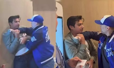 VIDEO: என் முன்னால் பெரிய ஆள் போல் காட்டிக்கொள்கிறாயா?.. கனடாவில் இந்தியர் மீது இனவெறி தாக்குதல்