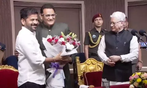 தெலங்கானா மாநில அமைச்சராக பதவியேற்ற அசாருதீனுக்கு சிறுபான்மை நலத்துறை ஒதுக்கீடு