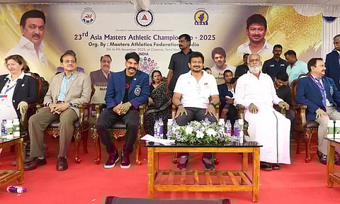 சென்னையில் ஆசிய மாஸ்டர்ஸ் தடகள போட்டி தொடங்கியது