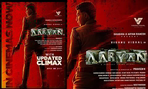 விமர்சனங்களால் 'ஆர்யன்' படத்தின் கிளைமேக்ஸ் காட்சியை மாற்றிய படக்குழு