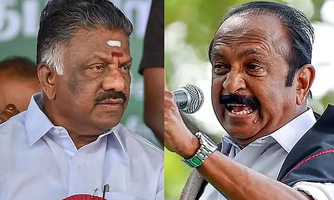 ஓ.பி.எஸ்., அப்போது செய்த தவறுக்கு இப்போது அனுபவிக்கிறார்- வைகோ