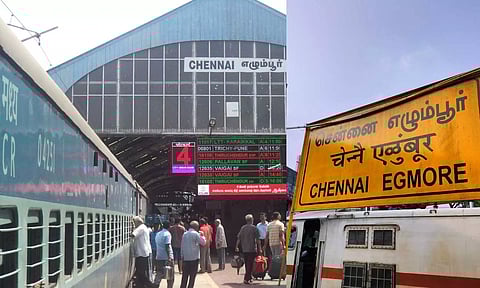 பயணிகளின் கவனத்திற்கு... சென்னை எழும்பூரில் இருந்து புறப்படும் ரெயில் சேவையில் மாற்றம்