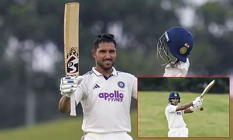 தென்ஆப்பிரிக்கா 'ஏ' அணிக்கெதிரான டெஸ்ட்: 2 இன்னிங்சிலும் சதம், நாட்அவுட்- துருவ் ஜுரல் அபாரம்