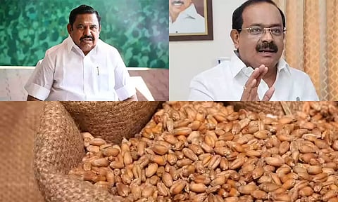 ரேஷன் கடைகளில் கோதுமை இல்லையா?- எடப்பாடி பழனிசாமி குற்றச்சாட்டுக்கு அமைச்சர் சக்கரபாணி பதில்