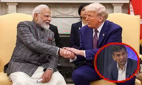 பாகிஸ்தானுக்கு 19%, இந்தியாவுக்கு 50% வரி: டிரம்ப் - மோடி நட்பை கேள்வி எழுப்பிய ரகுராம் ராஜன்