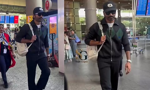 'தேரே இஷ்க் மே' ப்ரோமோசனுக்காக மும்பை பறந்த தனுஷ்..!