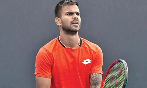 நம்பர் 1 வீரருக்கு வந்த சோதனை: சீனா செல்ல விசா மறுத்ததால் உதவி கோரிய சுமித் நாகல்