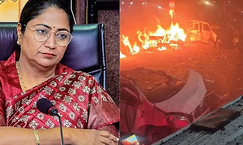 கார் வெடிப்பில் உயிரிழந்தவர்களுக்கு ரூ.10 லட்சம் இழப்பீடு - டெல்லி முதல்வர் ரேகா குப்தா அறிவிப்பு