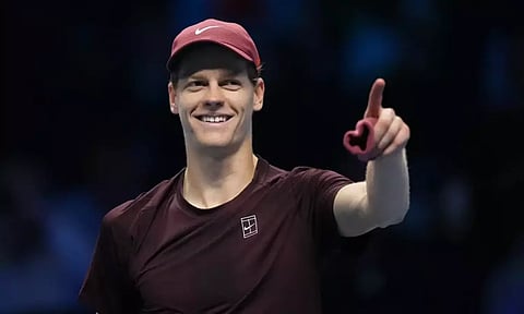 ஆண்கள் டென்னிஸ் சாம்பியன்ஷிப்: அரையிறுதிக்கு முன்னேறிய சின்னர்